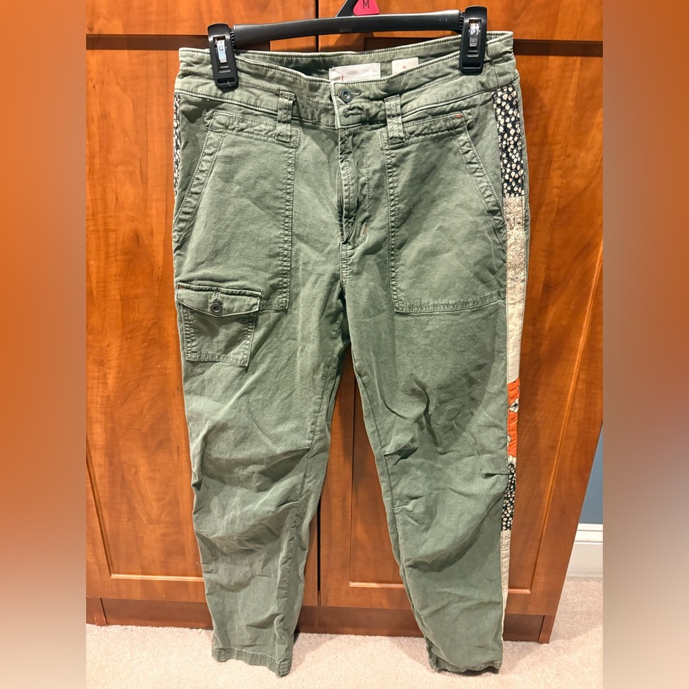 Anthropologie Wanderer Side Striped Cargo Pants - Picture 2 of 7